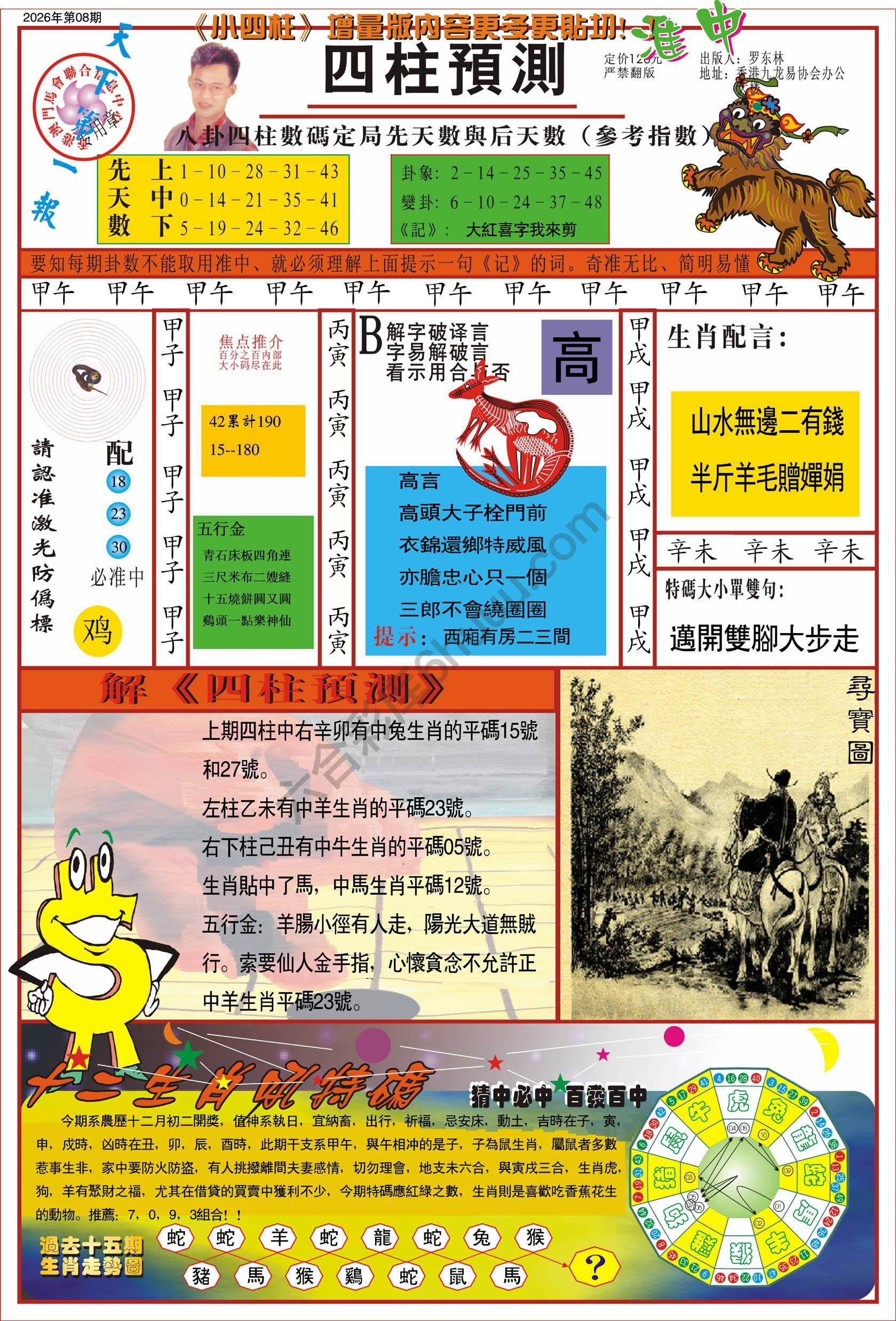 四柱预测