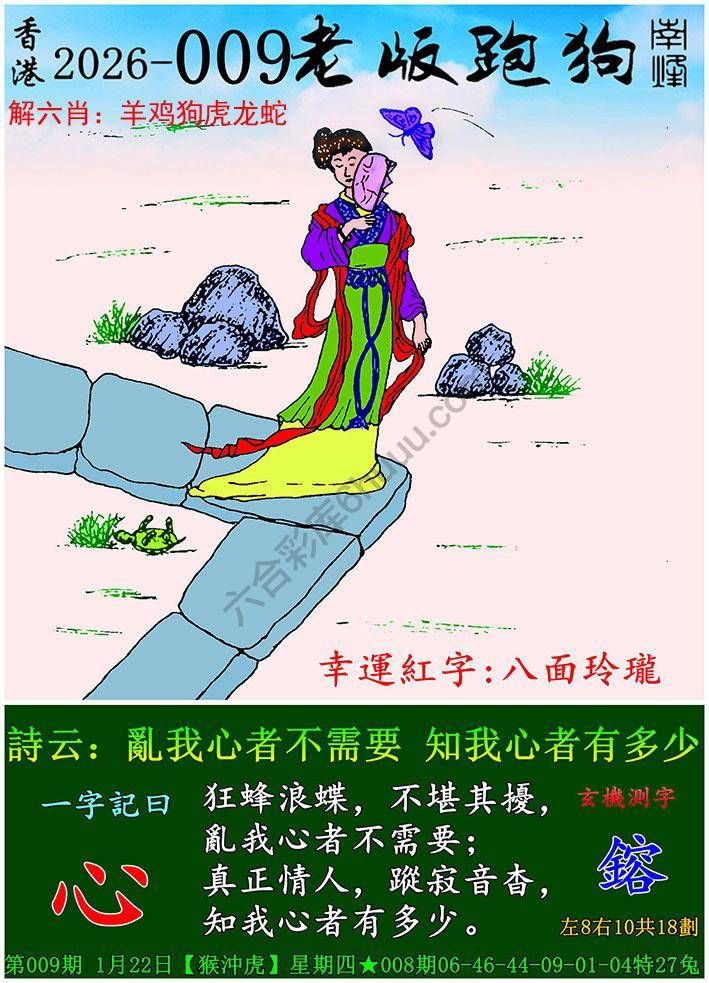 老版跑狗图