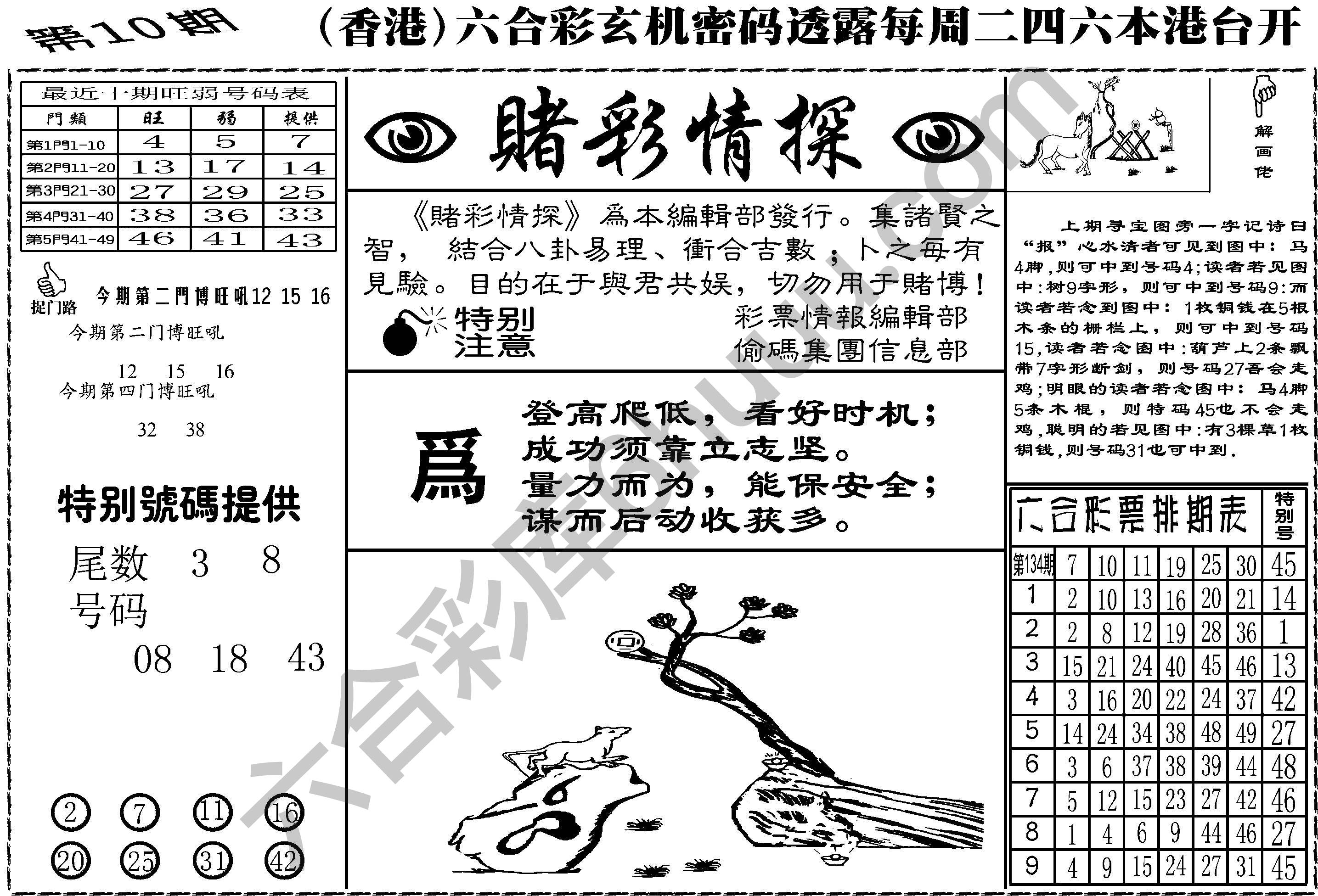 赌彩情探