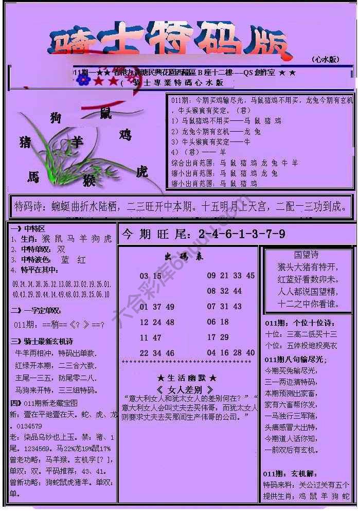 另类骑士特码版