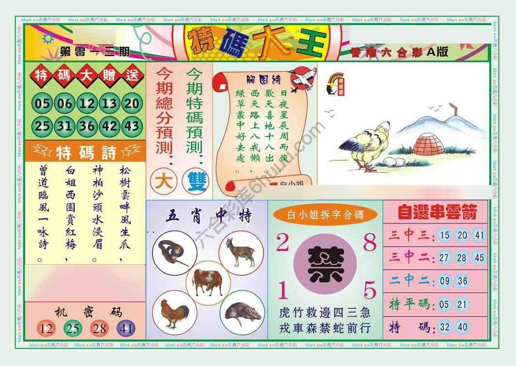 特码大王