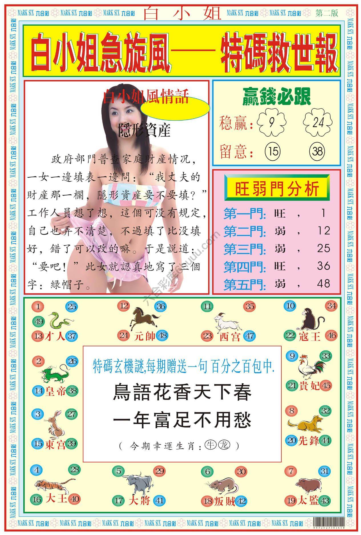 白小姐急旋风