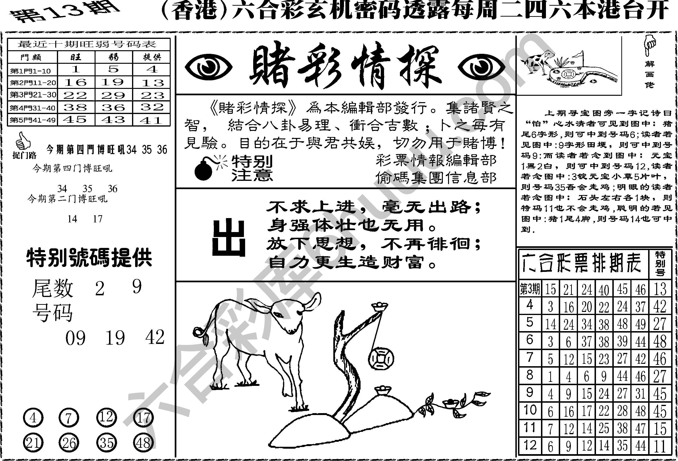 赌彩情探