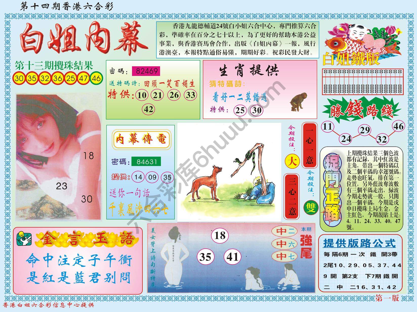 白姐内幕