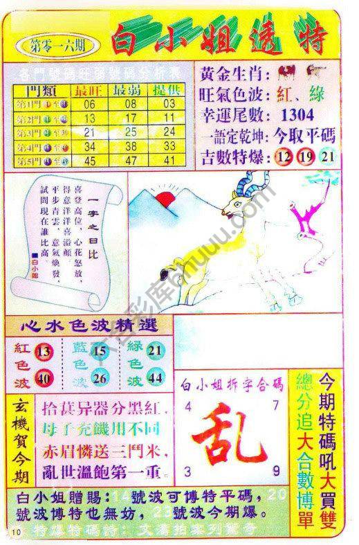 白小姐透特