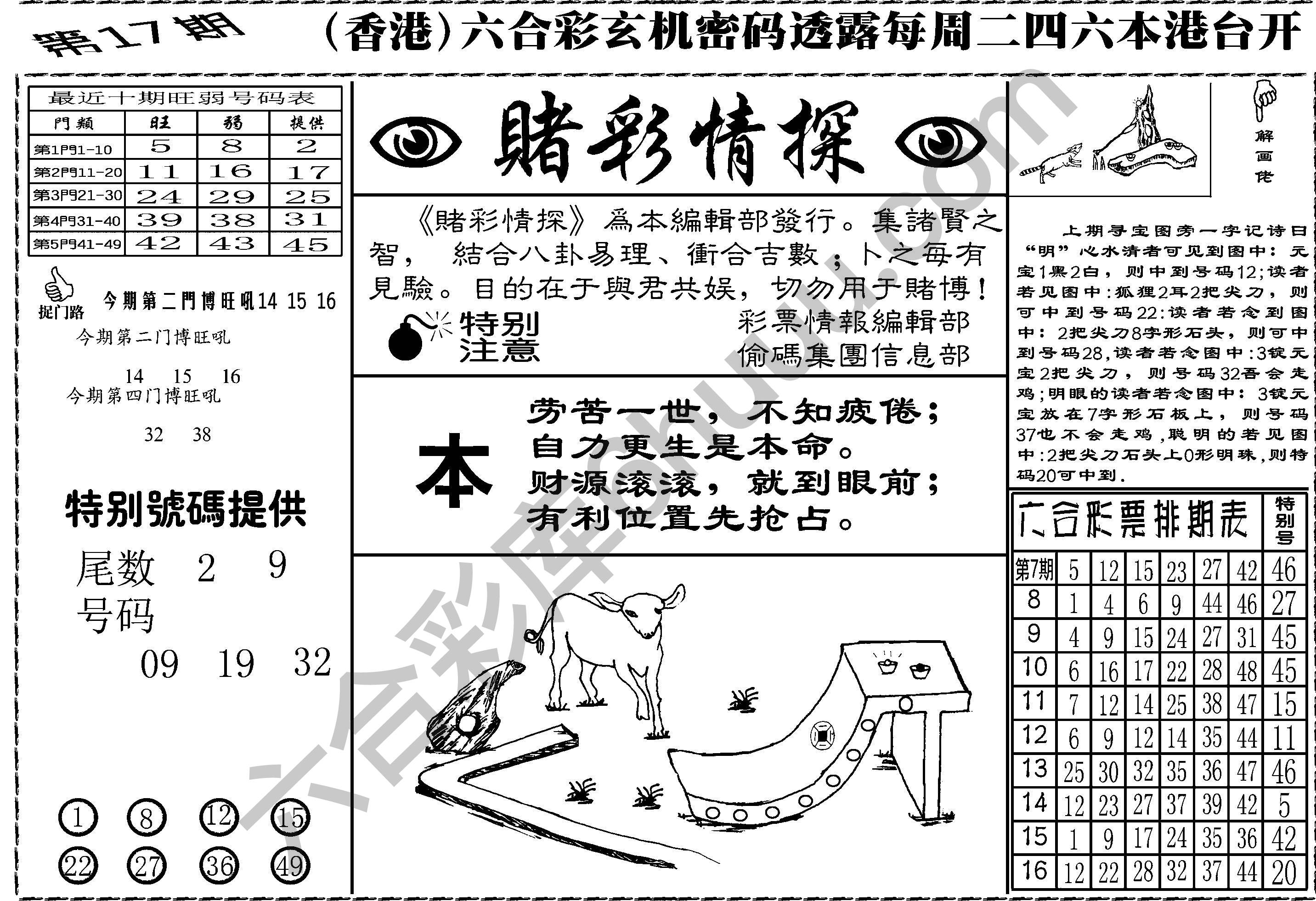 赌彩情探