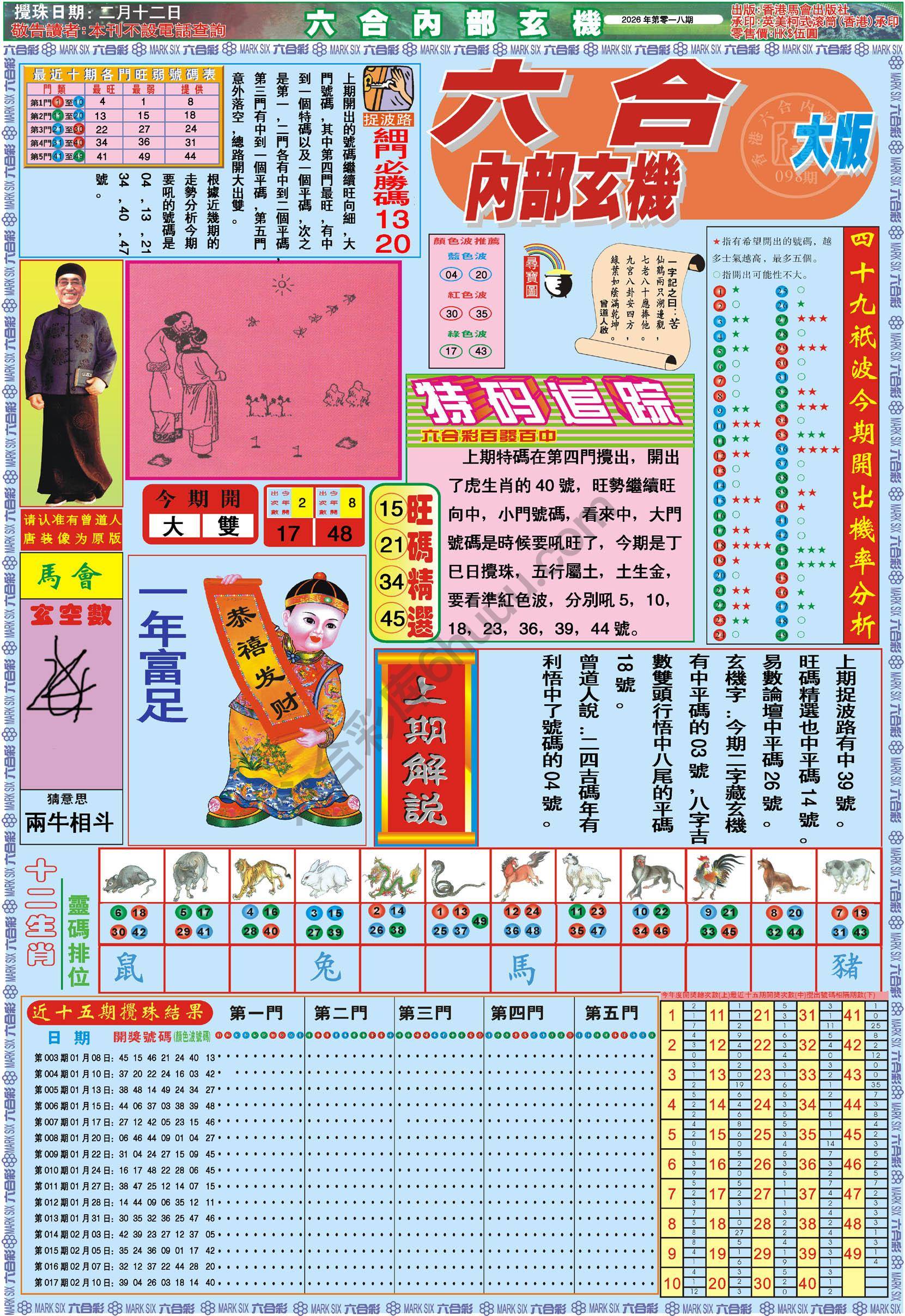 六合内部玄机