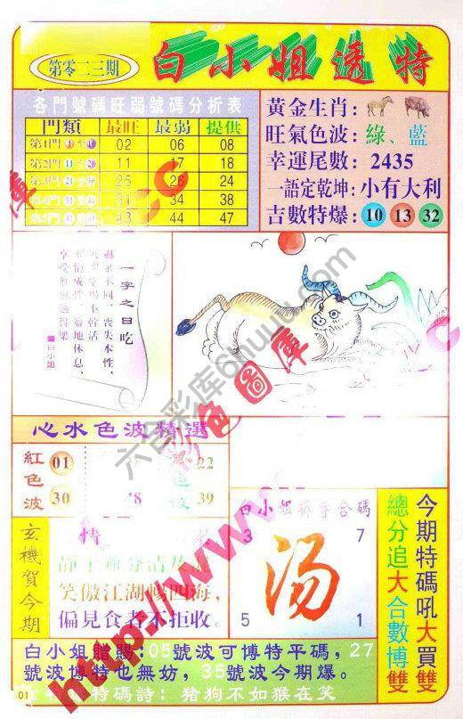 白小姐透特