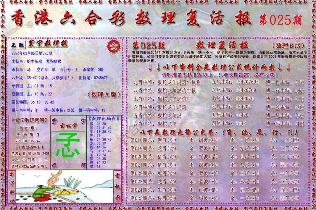 数理复活报