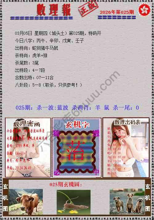 数理报