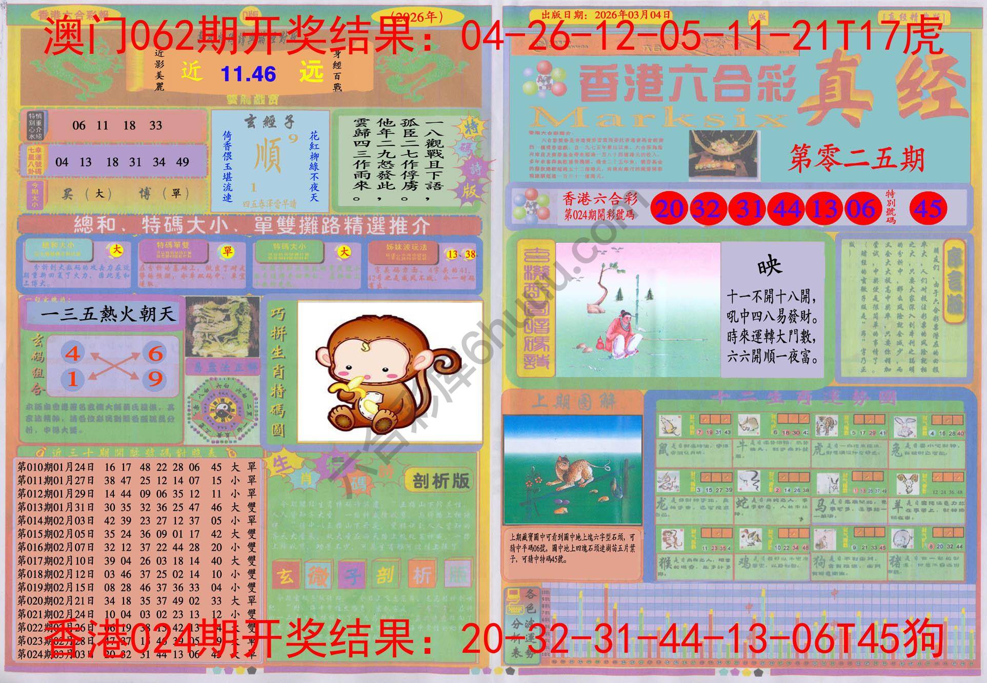 香港六合彩真经
