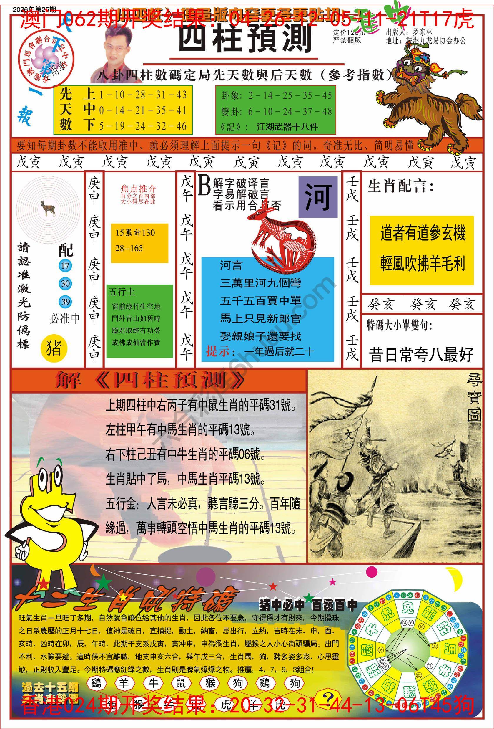 四柱预测