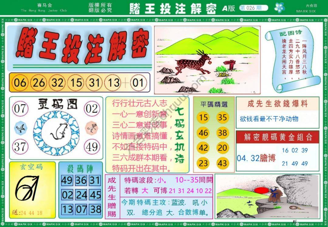 赌王投注解密