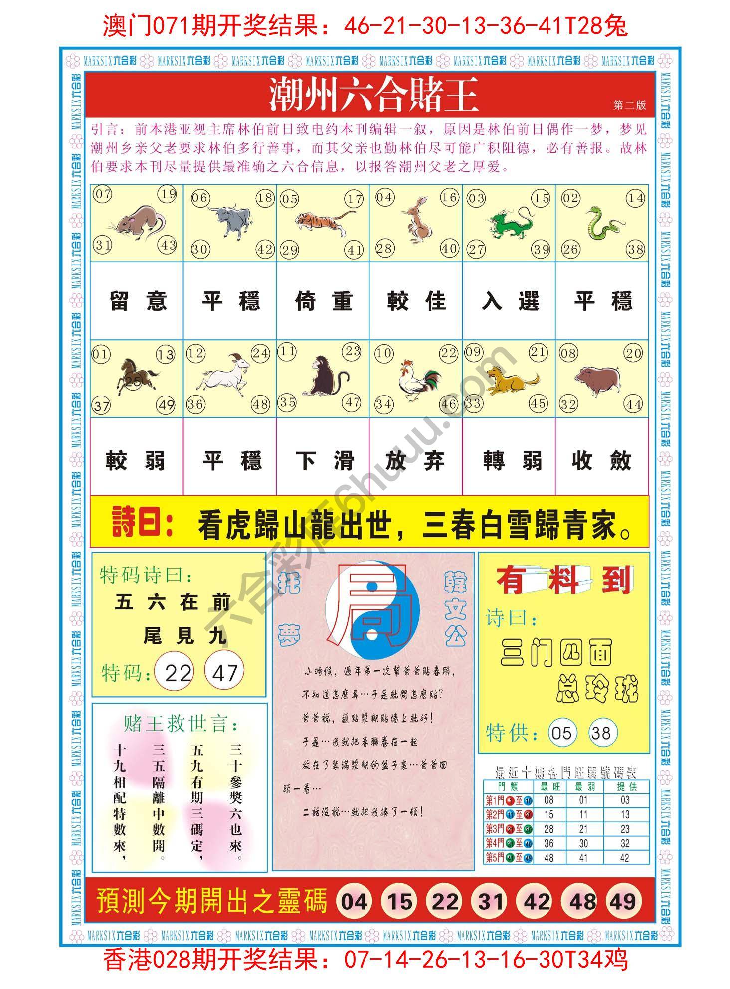 潮州六合赌王