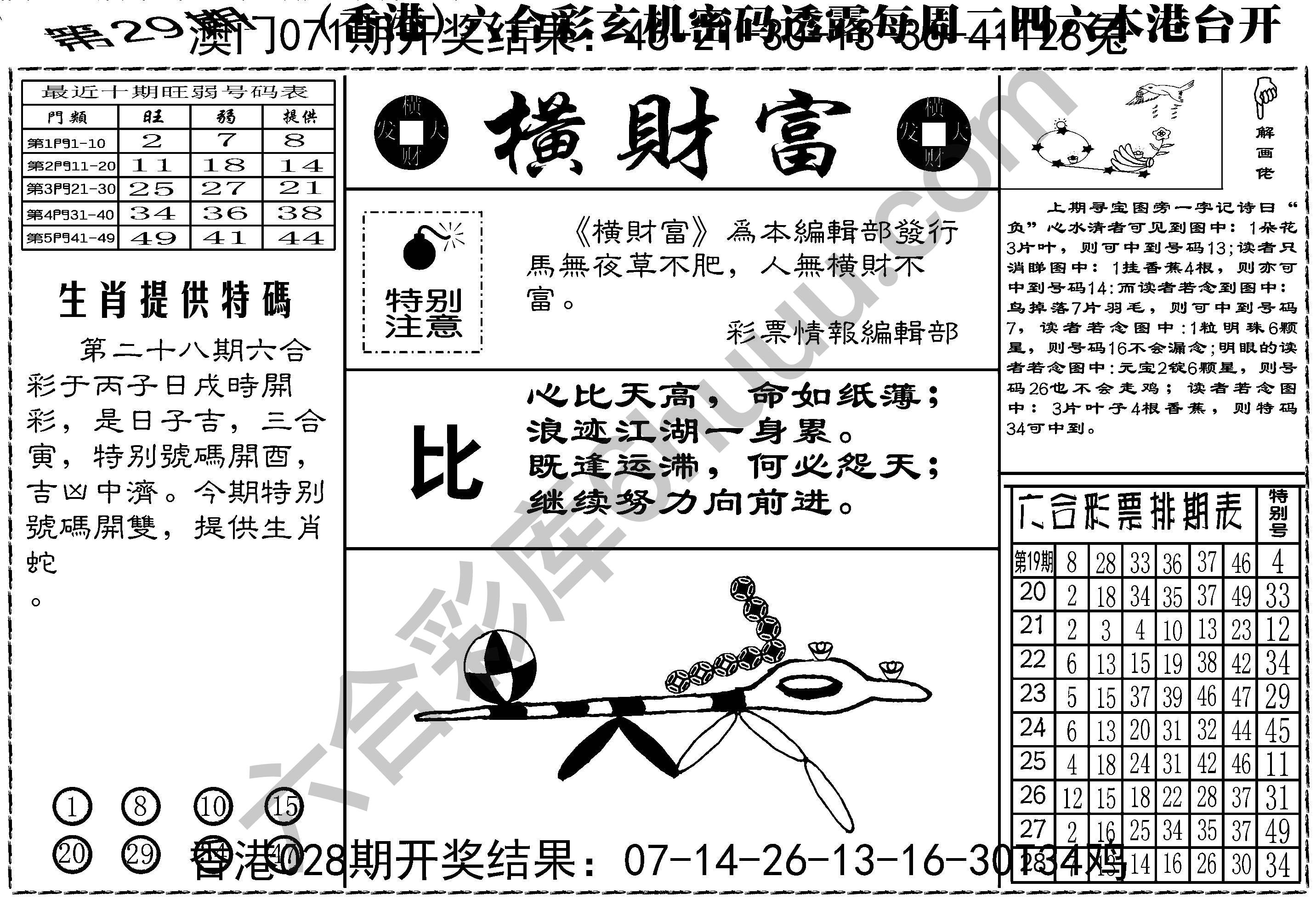 横财富
