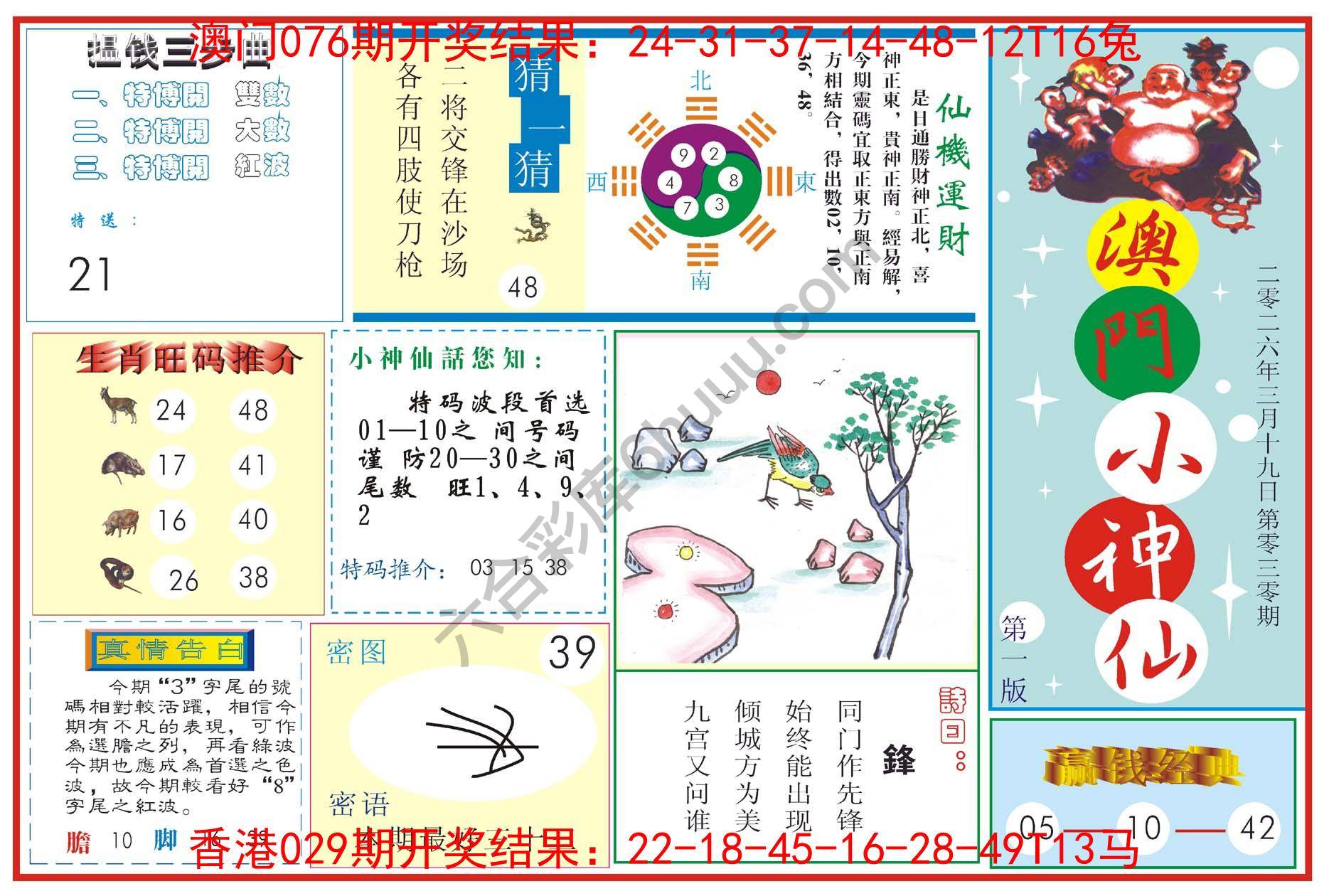 澳门小神仙