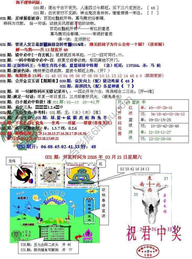 青龙五鬼报