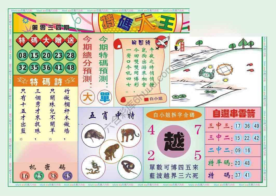 特码大王