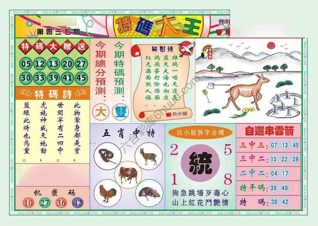 特码大王