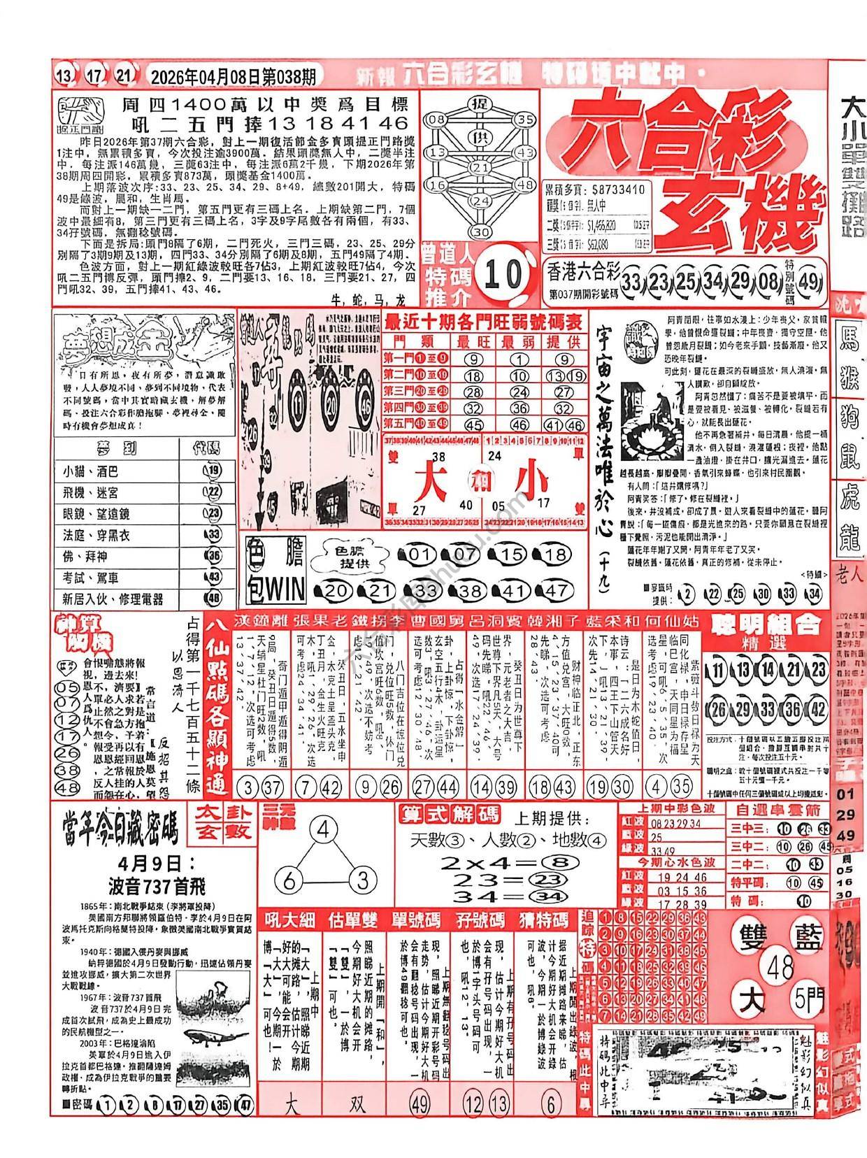 六合彩玄机
