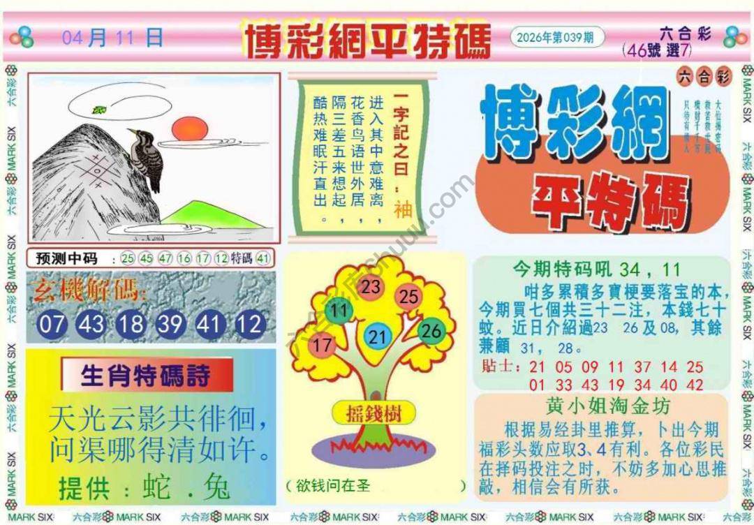 博彩网平特码