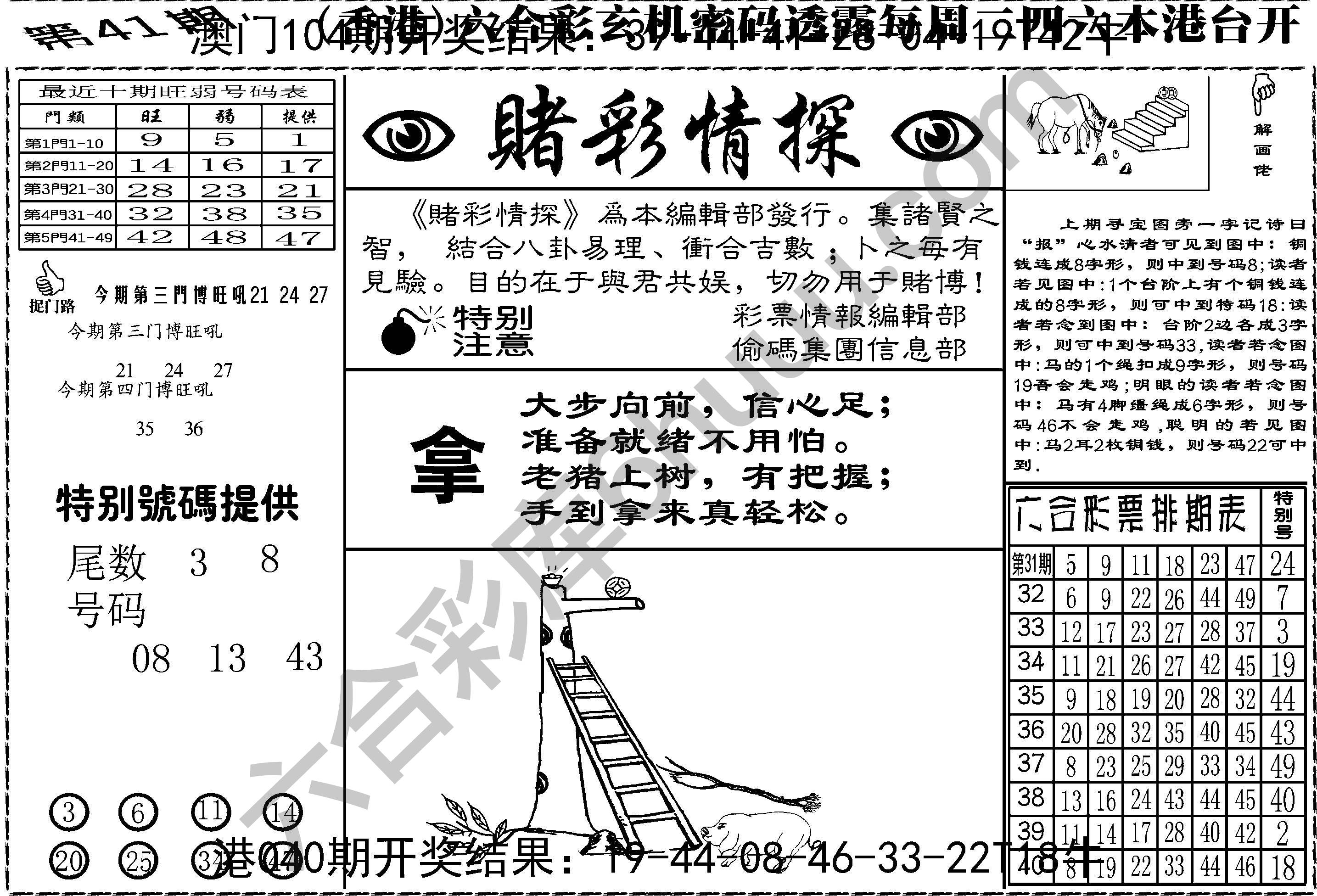 赌彩情探