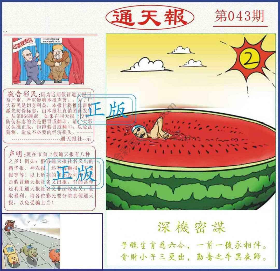 正版通天报