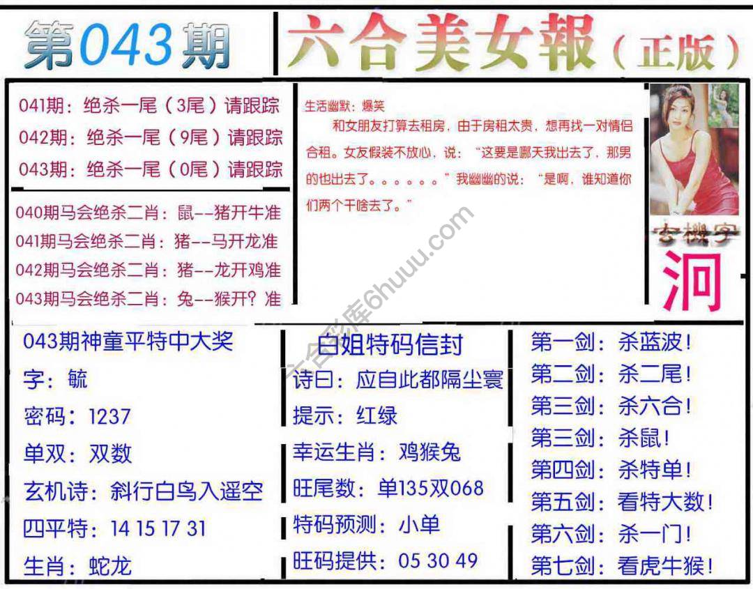 六合美女报