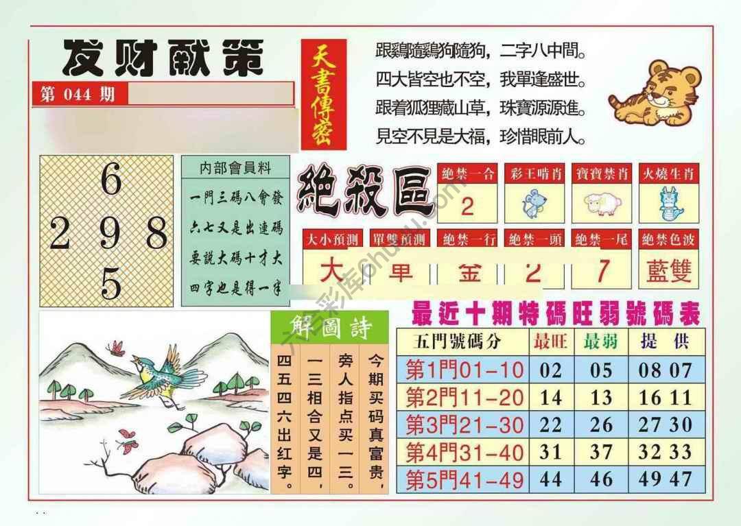 发财献策