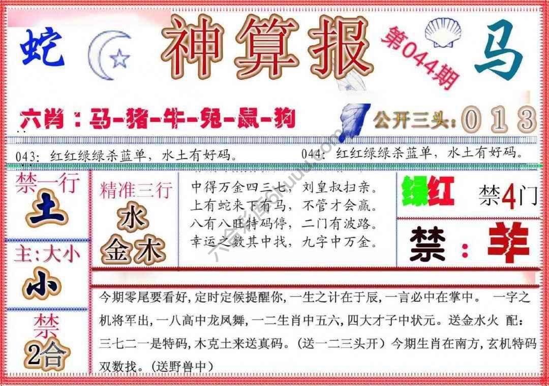 神算报新版