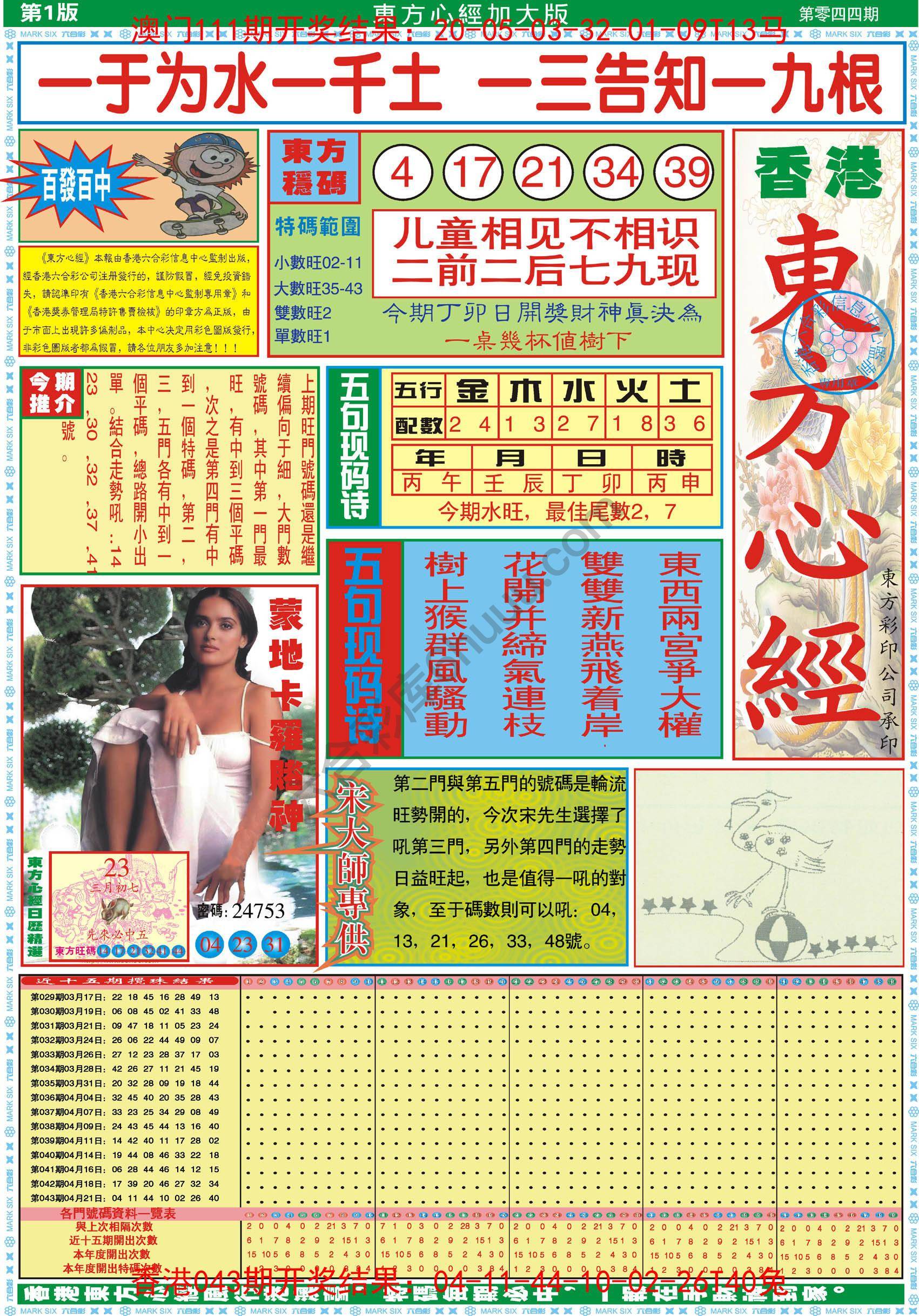 东方心经加大版