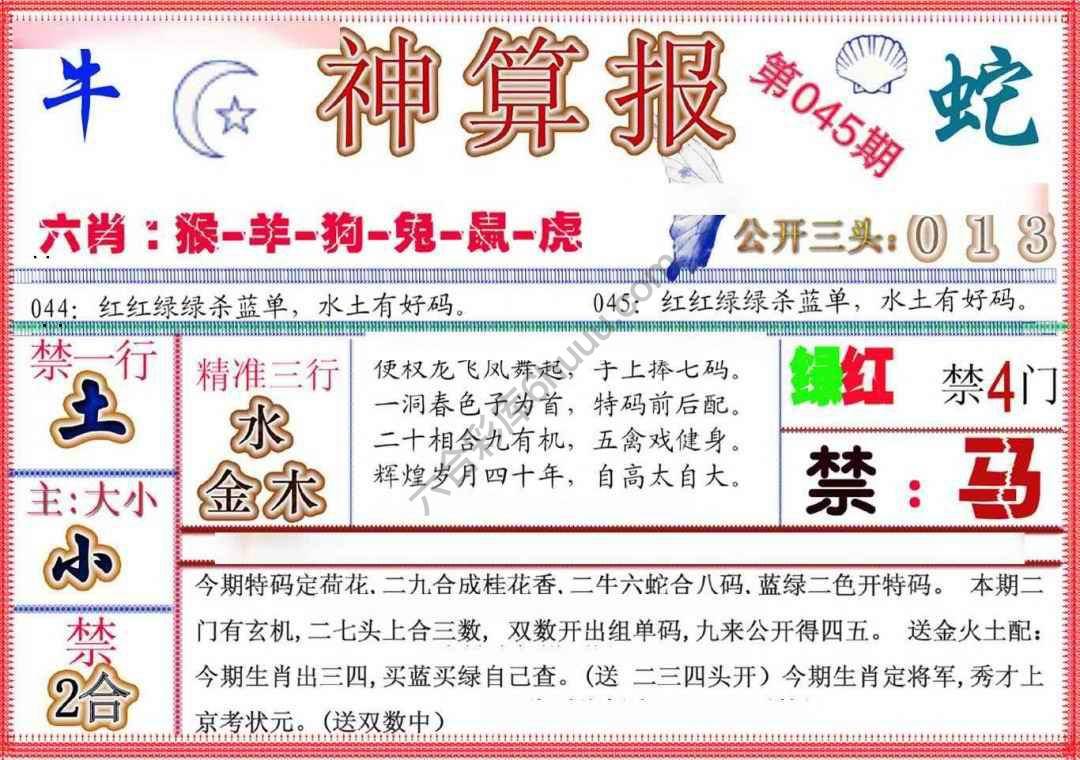 神算报新版
