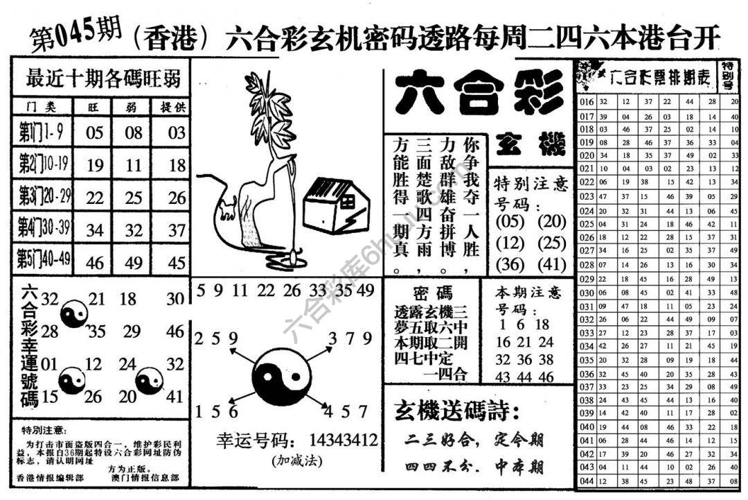 六合玄机