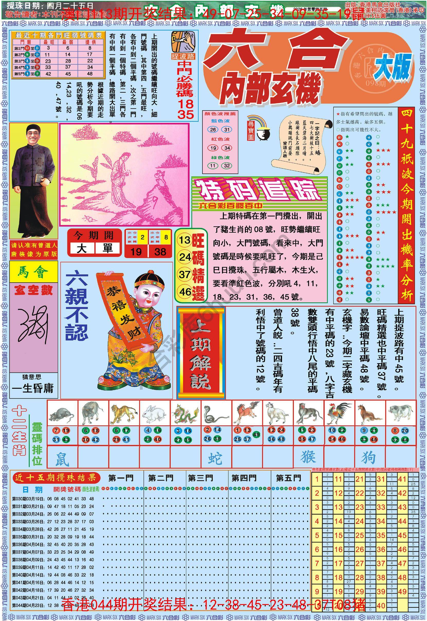 六合内部玄机