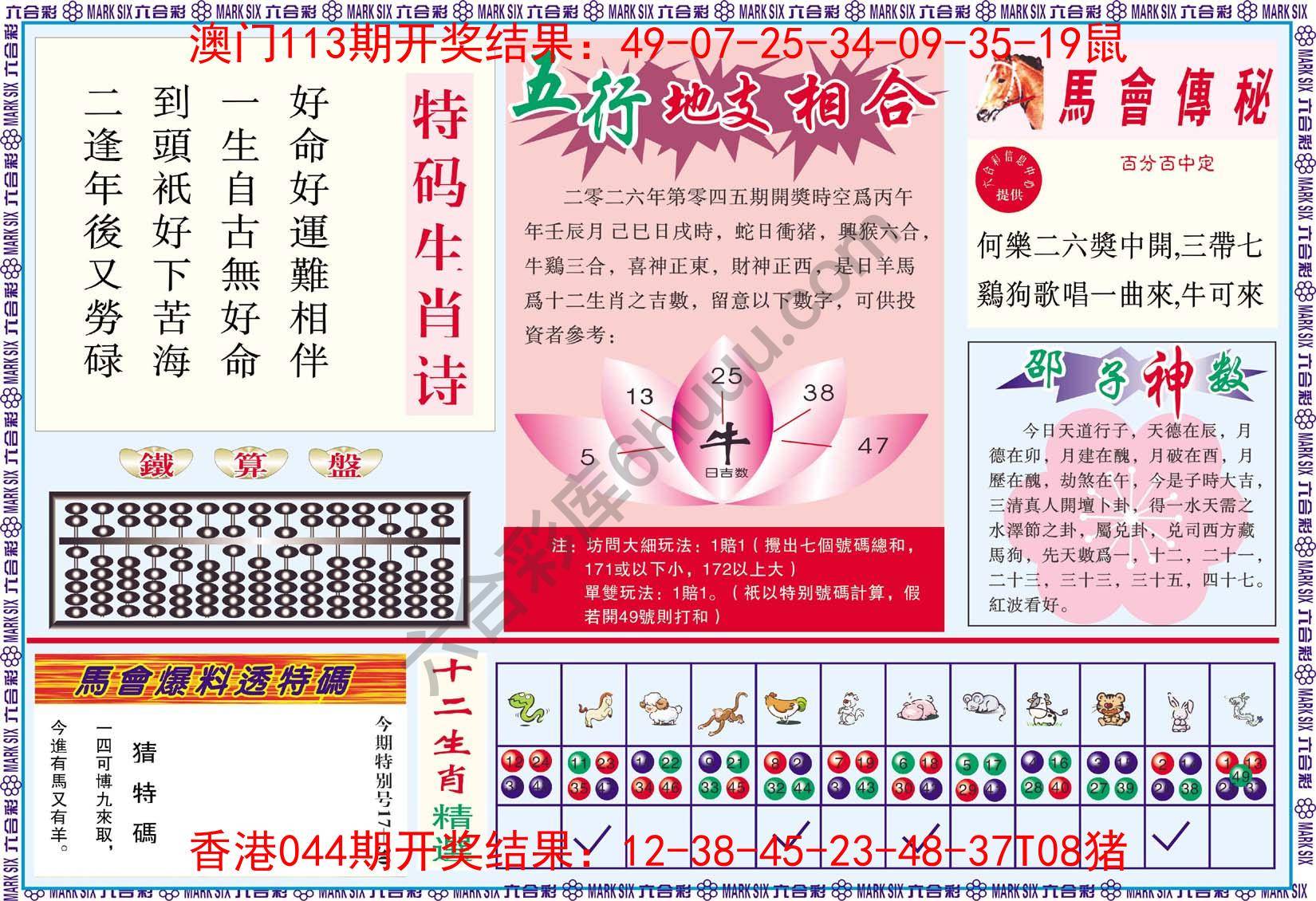 六合彩马会财经