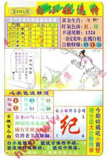 白小姐透特