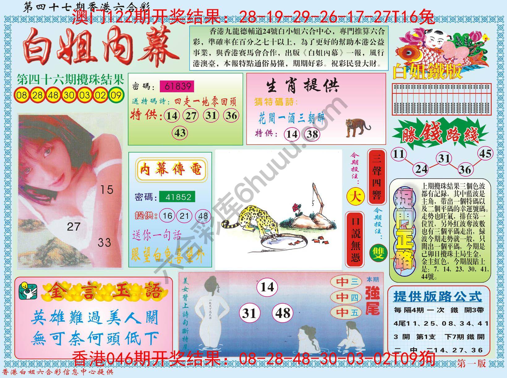 白姐内幕