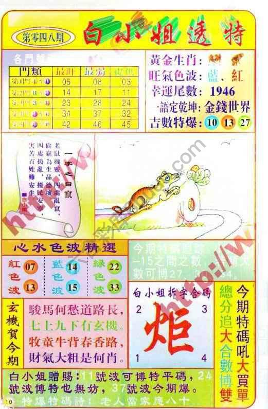 白小姐透特