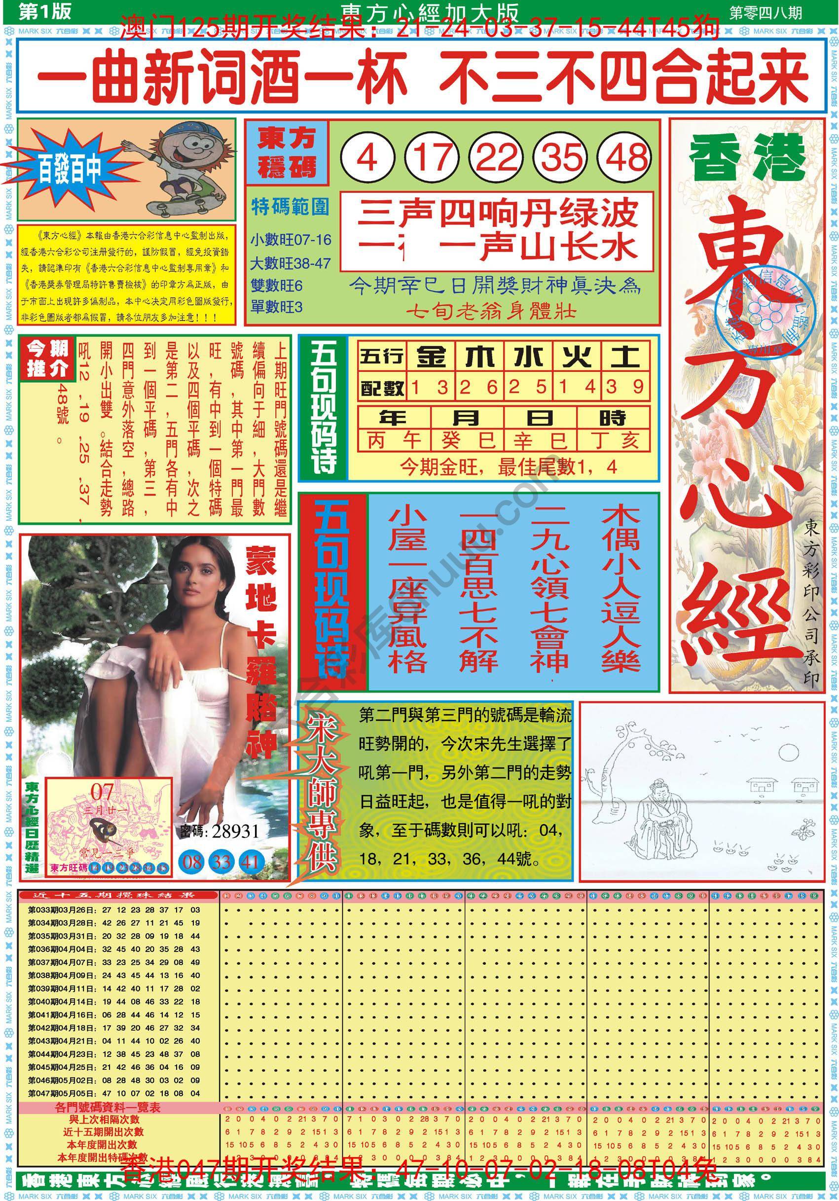 东方心经加大版