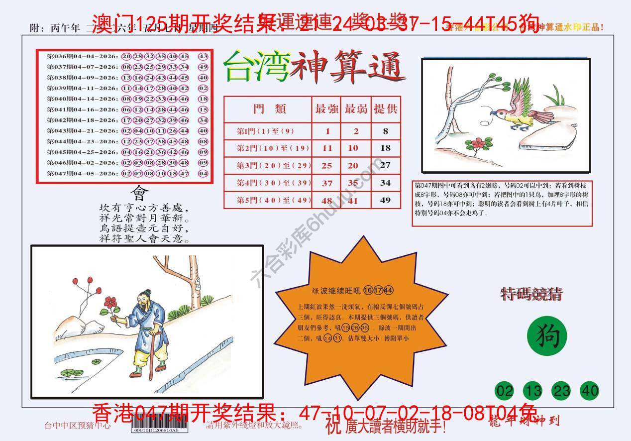 台湾神算通