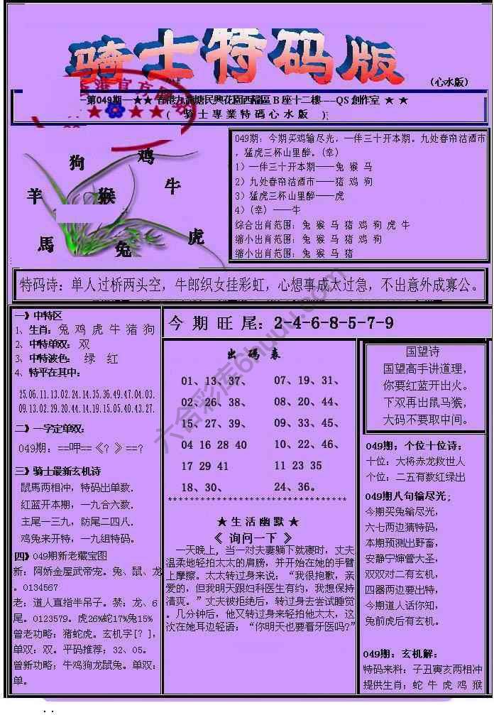 另类骑士特码版