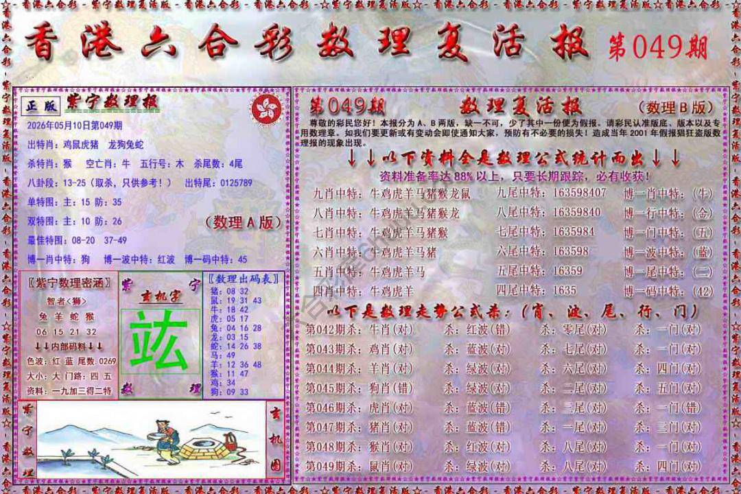 数理复活报