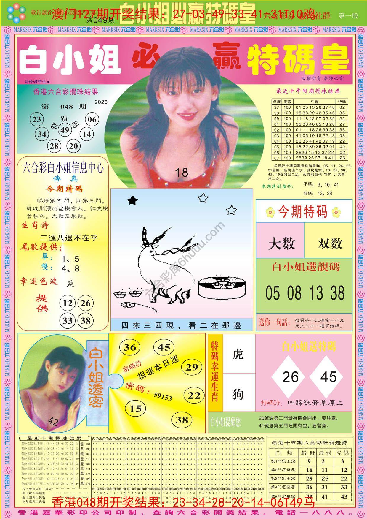 白小姐必赢特码皇