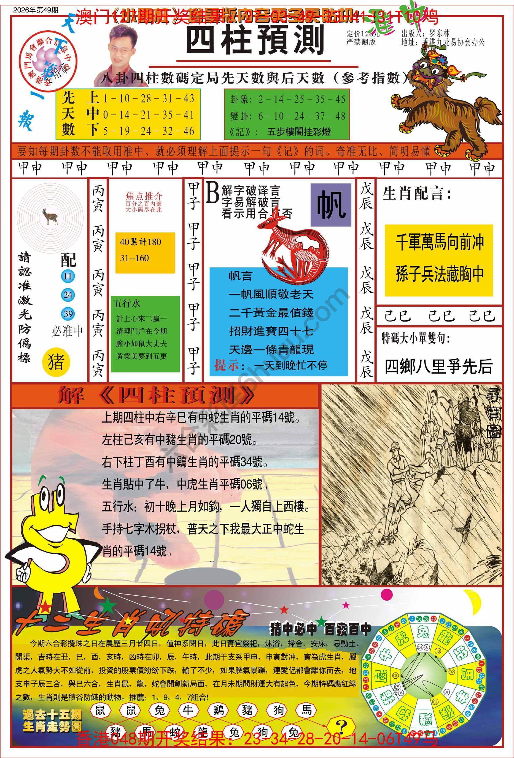 四柱预测