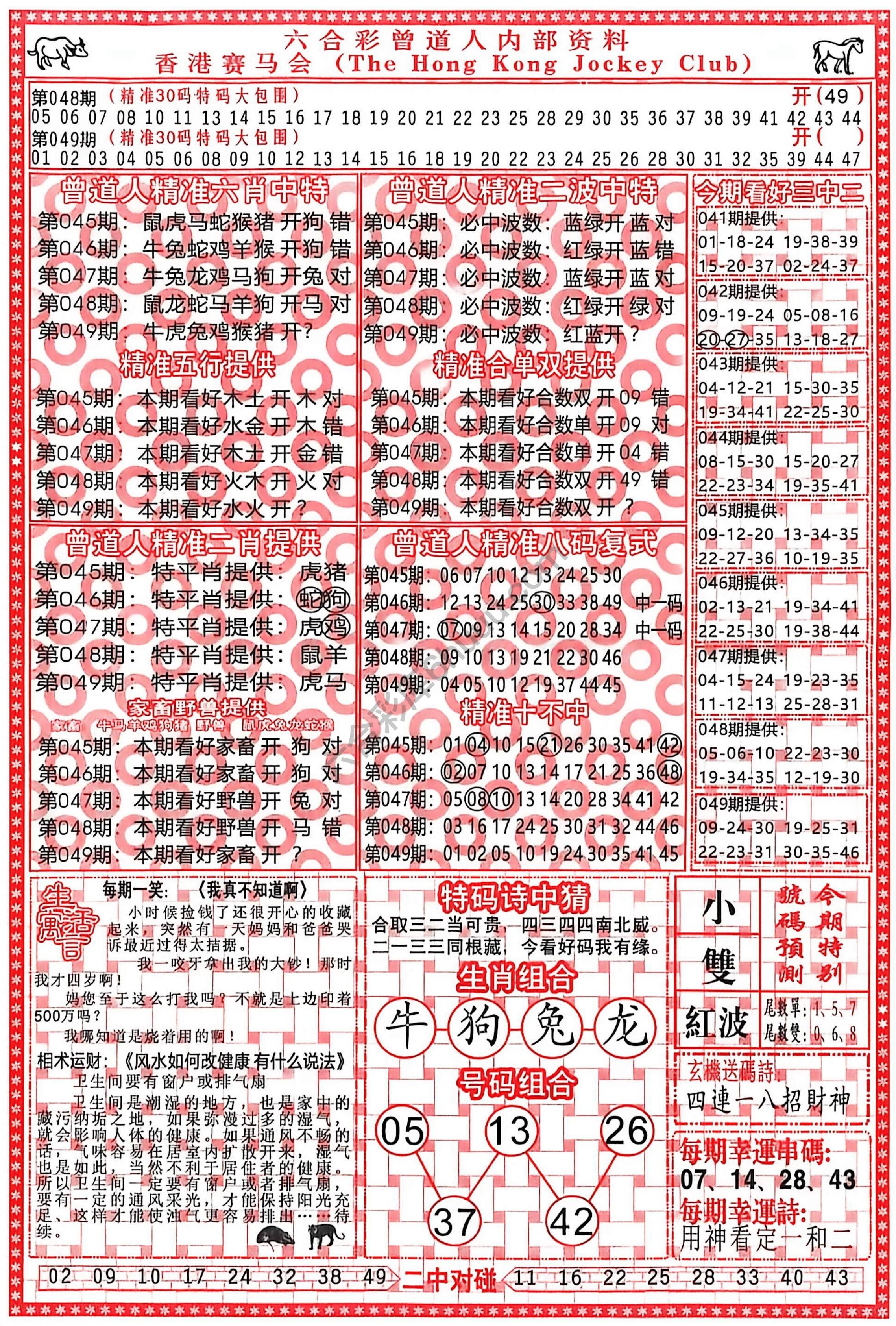 曾道人内部资料