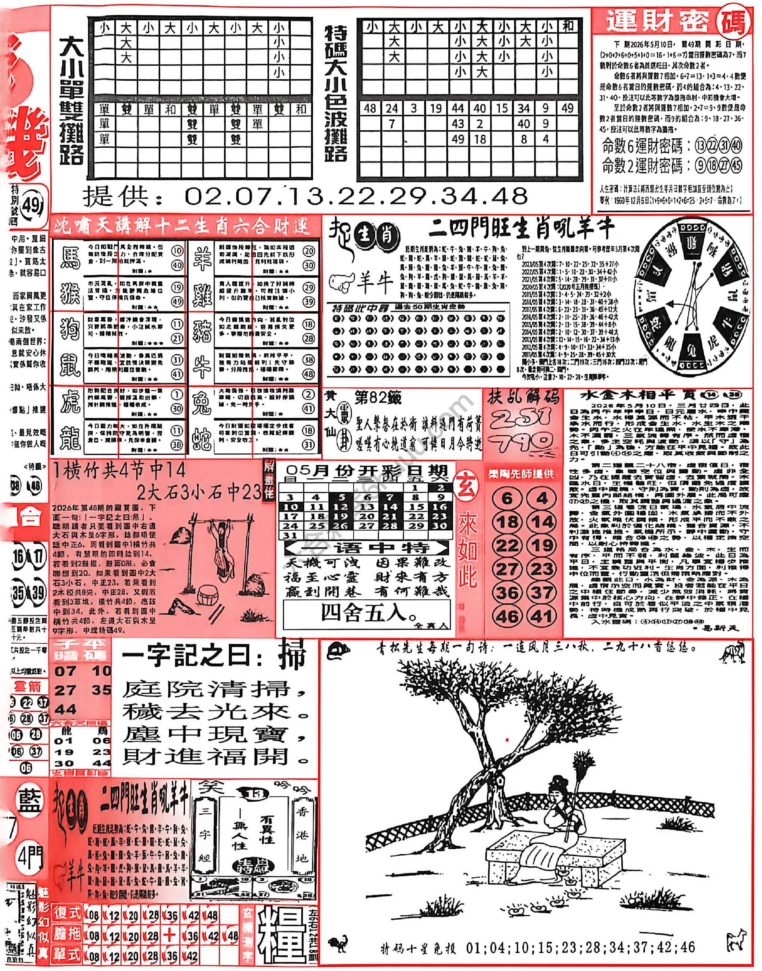 六合彩玄机