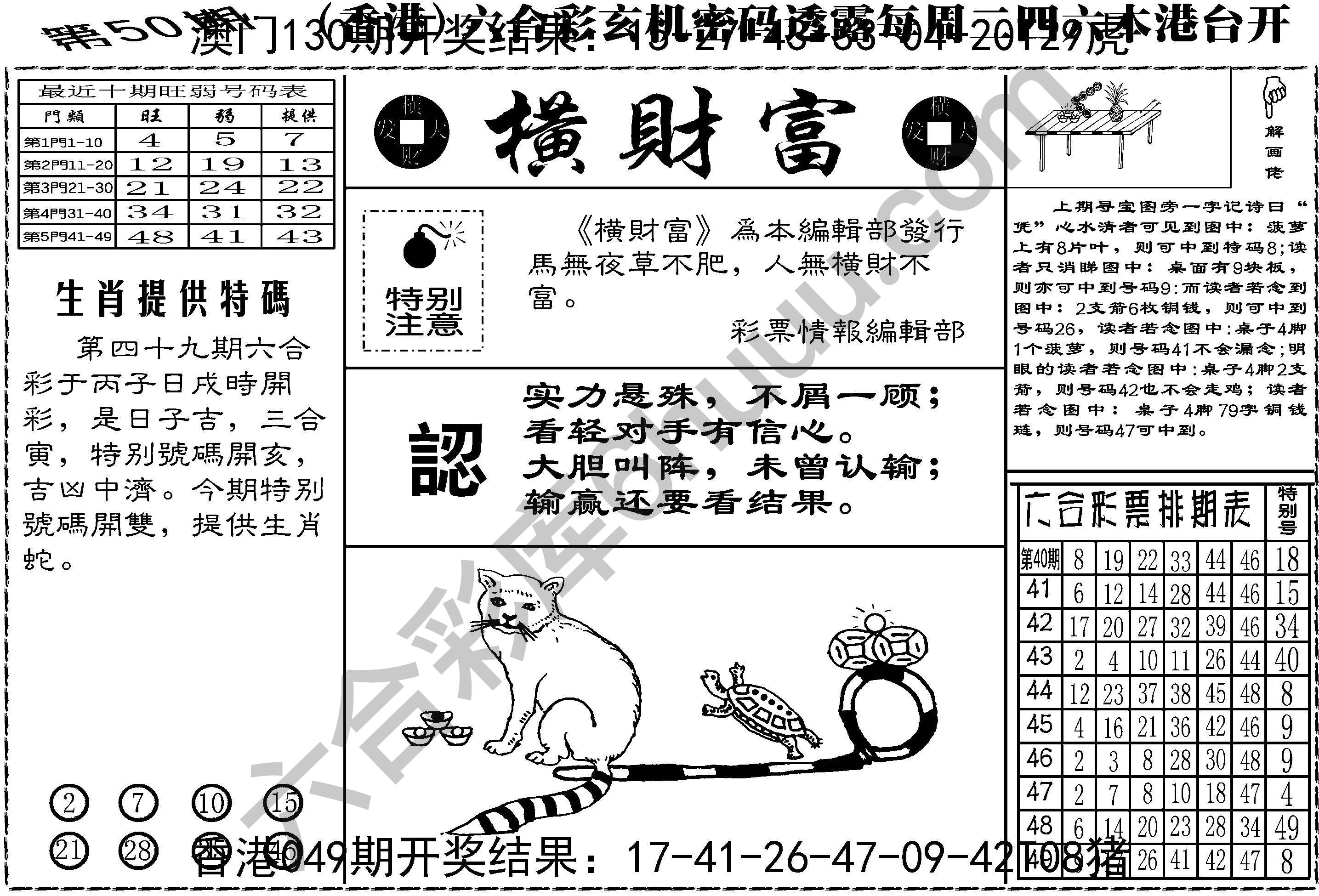 横财富
