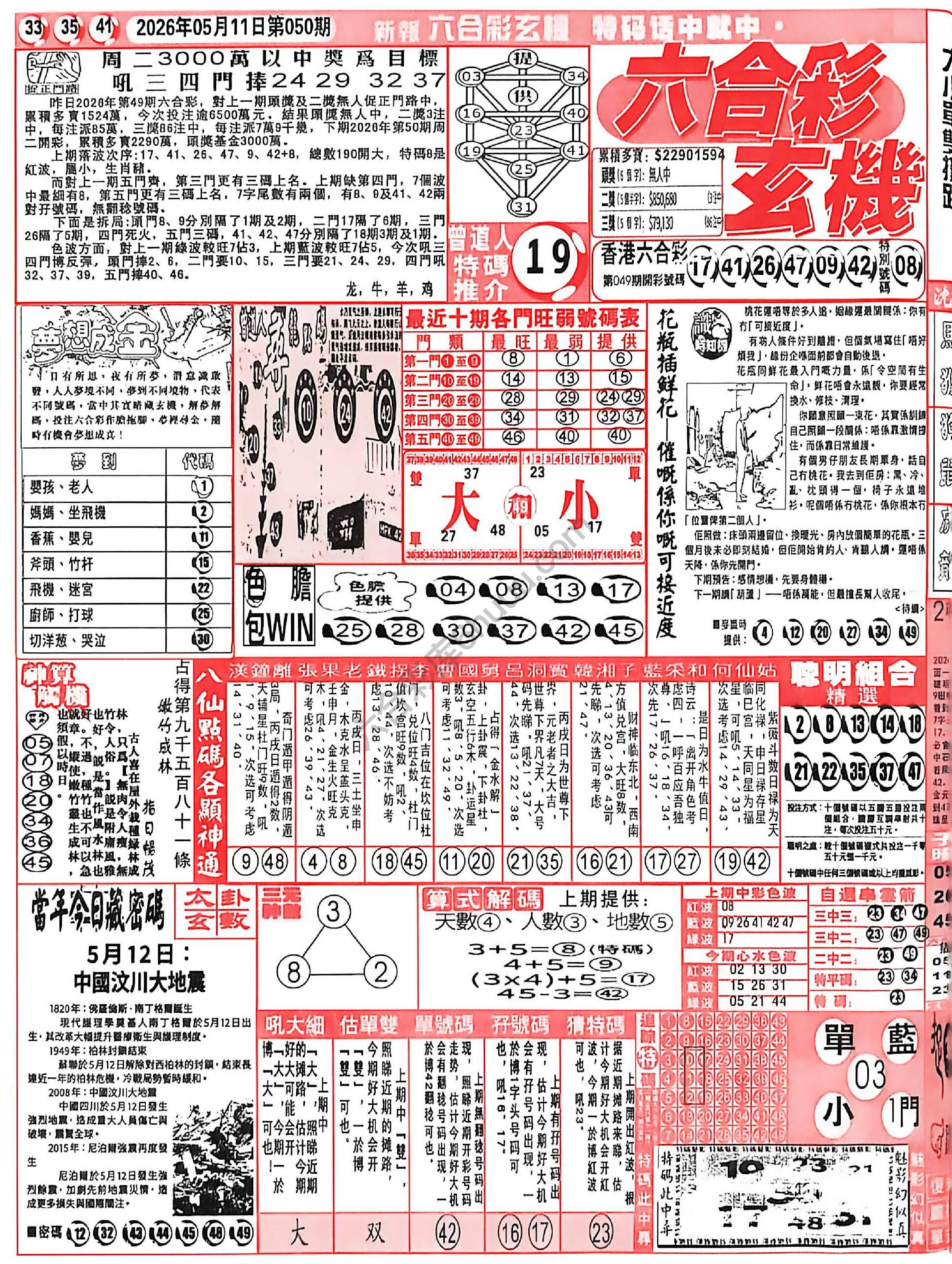 六合彩玄机