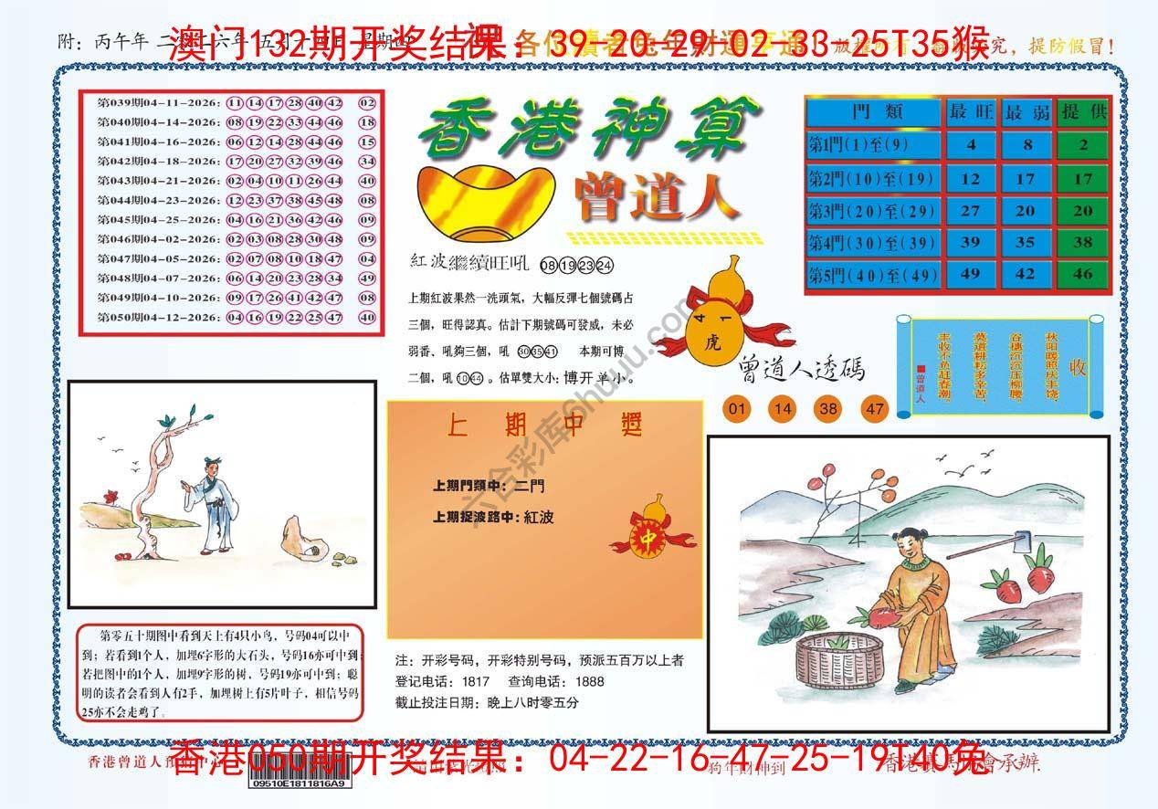 香港神算曾道人