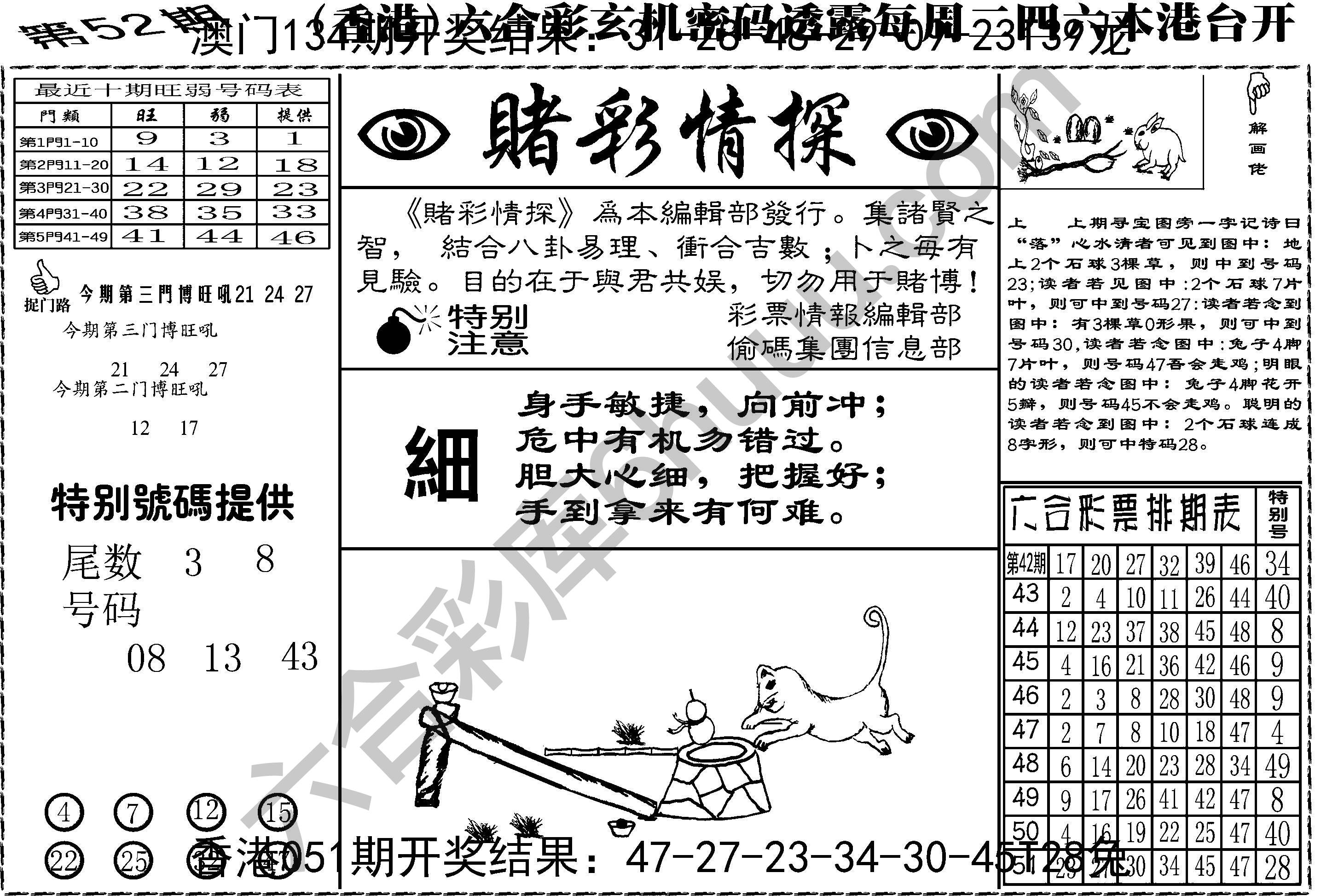 赌彩情探